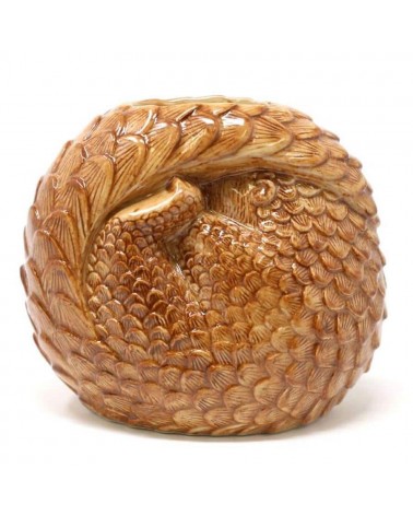 Pangolin - Ceramic Flower Vase Quail Ceramics table flower living room vase kitatori switzerland