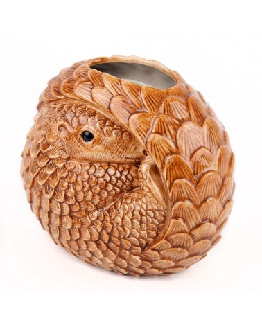 Schuppentier Vase - Blumenvase Quail Ceramics vasen deko blumenvase blume vase design dekoration spezielle schöne kitatori sc...