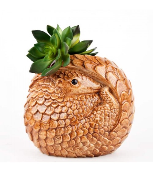 Pangolino - Vaso per fiori Quail Ceramics vasi eleganti per interni per fiori decorativi design kitatori svizzera