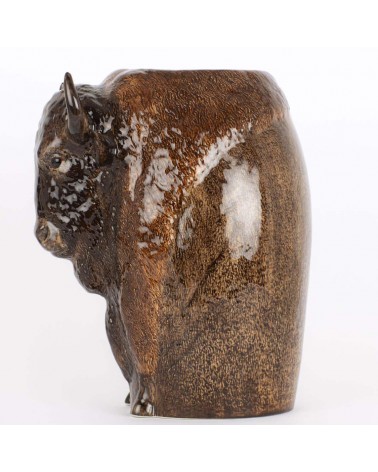 Büffel - Grosse Blume Vase Bison Quail Ceramics vasen deko blumenvase blume vase design dekoration spezielle schöne kitatori ...