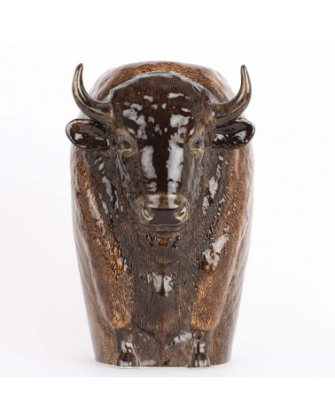 BUFALO - Grande vaso per fiori Bisonte Quail Ceramics vasi eleganti per interni per fiori decorativi design kitatori svizzera