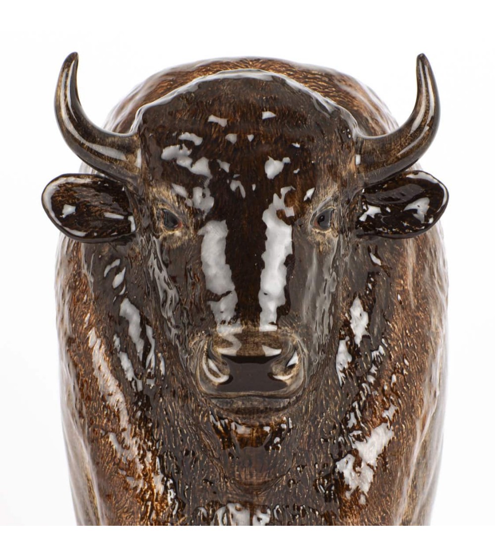 BUFALO - Grande vaso per fiori Bisonte Quail Ceramics vasi eleganti per interni per fiori decorativi design kitatori svizzera