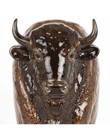 Büffel - Grosse Blume Vase Bison Quail Ceramics vasen deko blumenvase blume vase design dekoration spezielle schöne kitatori ...