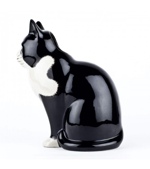 Große Katze Blume Vase - Barney Quail Ceramics vasen deko blumenvase blume vase design dekoration spezielle schöne kitatori s...