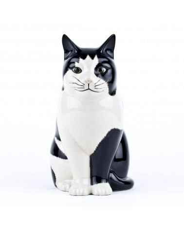 Large Cat Flower Vase - Barney Quail Ceramics table flower living room vase kitatori switzerland
