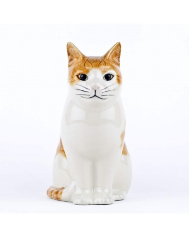 Large Cat Flower Vase - Squash Quail Ceramics table flower living room vase kitatori switzerland