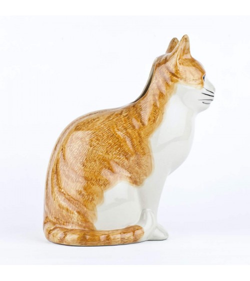 Große Katze Blume Vase - Squash Quail Ceramics vasen deko blumenvase blume vase design dekoration spezielle schöne kitatori s...