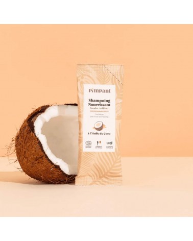 Shampoing Nourrissant - Kit découverte PIMPANT meilleur doux sans bouteille emballage plastique