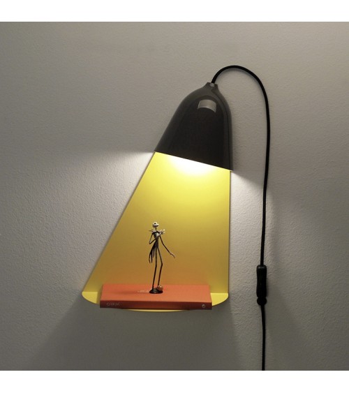 Light shelf - Tiefschwarz - Wandlampe & Tischlampe ilsangisang wandlampen wandleuchten wandbeleuchtung kaufen