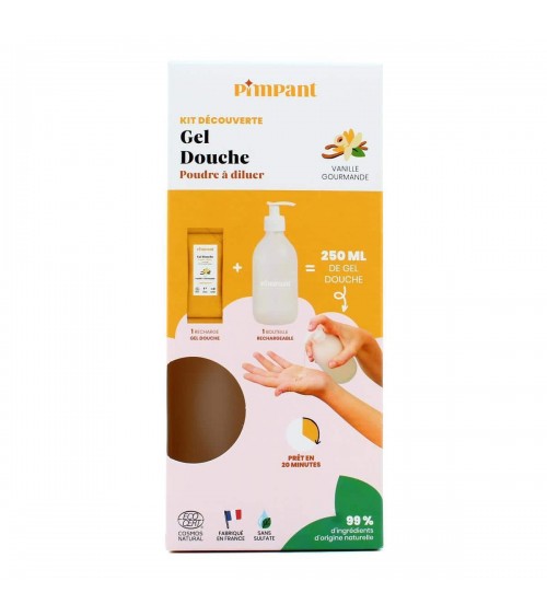 Gel douche Vanille gourmande - Kit découverte