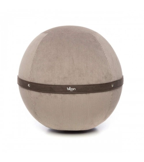 Siège Bloon Côtelé Tonka - Ballon d'assise Bloon Paris ergonomique swiss ball bureau d'assise