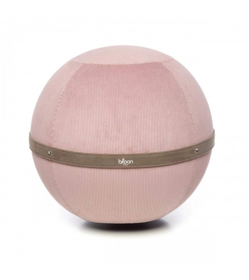 Bloon Kord rosa Blütenblatt - Sitzball Büro Bloon Paris Büro vluv Sitzbälle gut für rücken kaufen