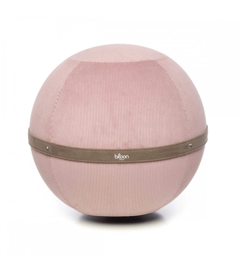 Bloon Kord rosa Blütenblatt - Sitzball Büro Bloon Paris Büro vluv Sitzbälle gut für rücken kaufen