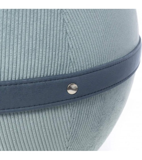Palla Bloon Coste Blu mirtillo - Sedia ufficio ergonomica Bloon Paris palla da seduta pouf gonfiabile