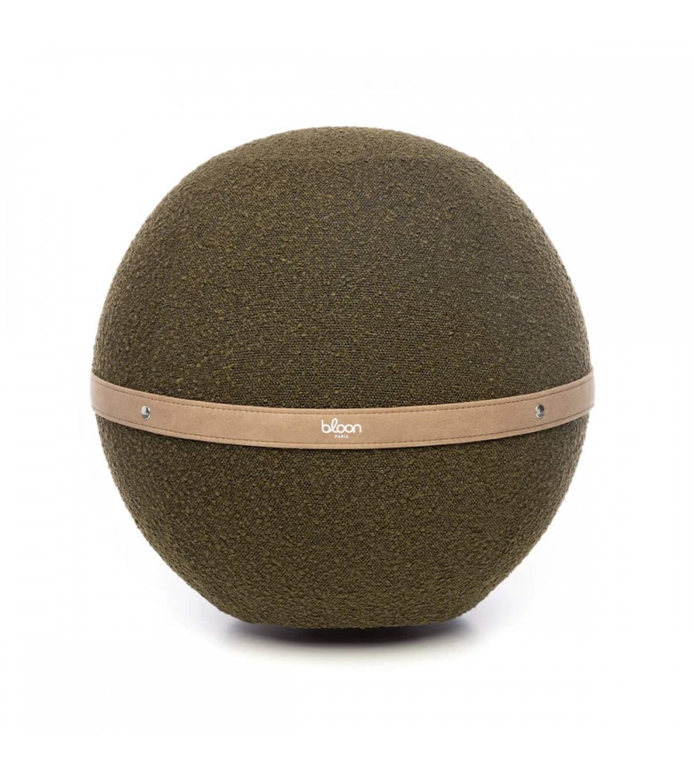 Sitting ball Bloon Bouclette Forest Green - Chair ball yoga excercise balance ball chair for office