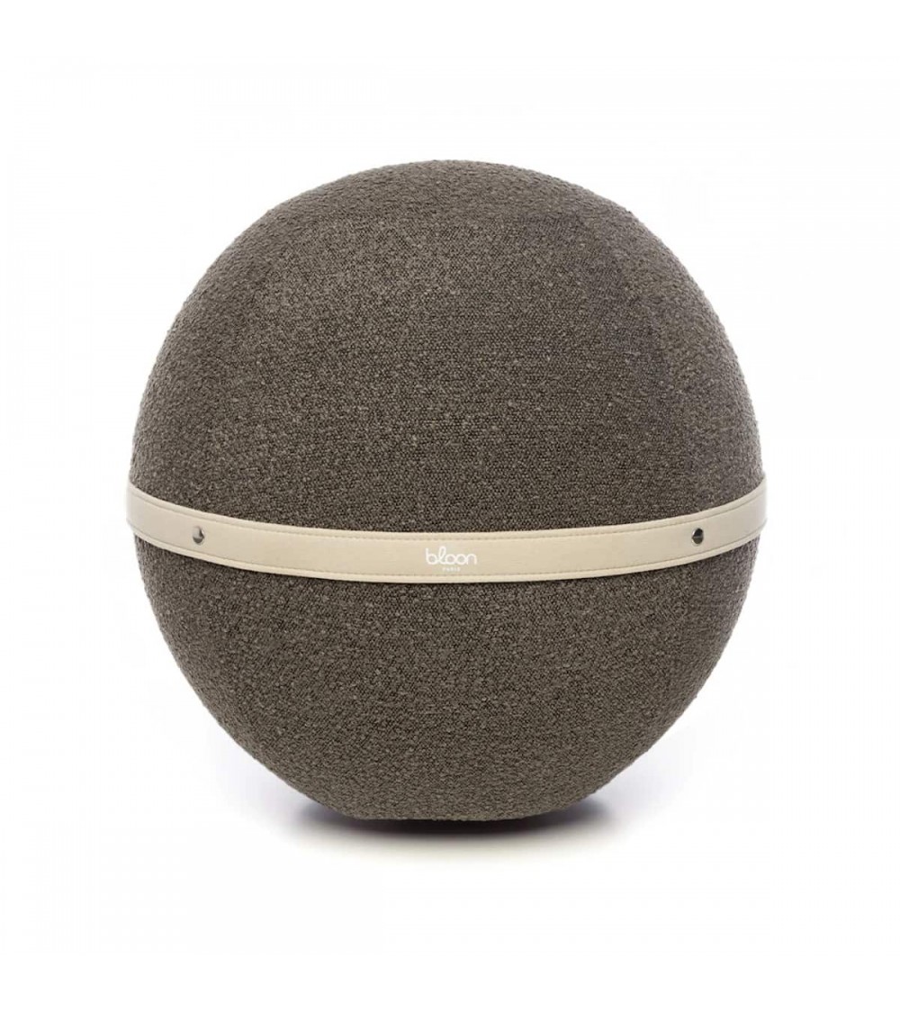 Sitting ball Bloon Bouclette pebble grey - Chair ball yoga excercise balance ball chair for office