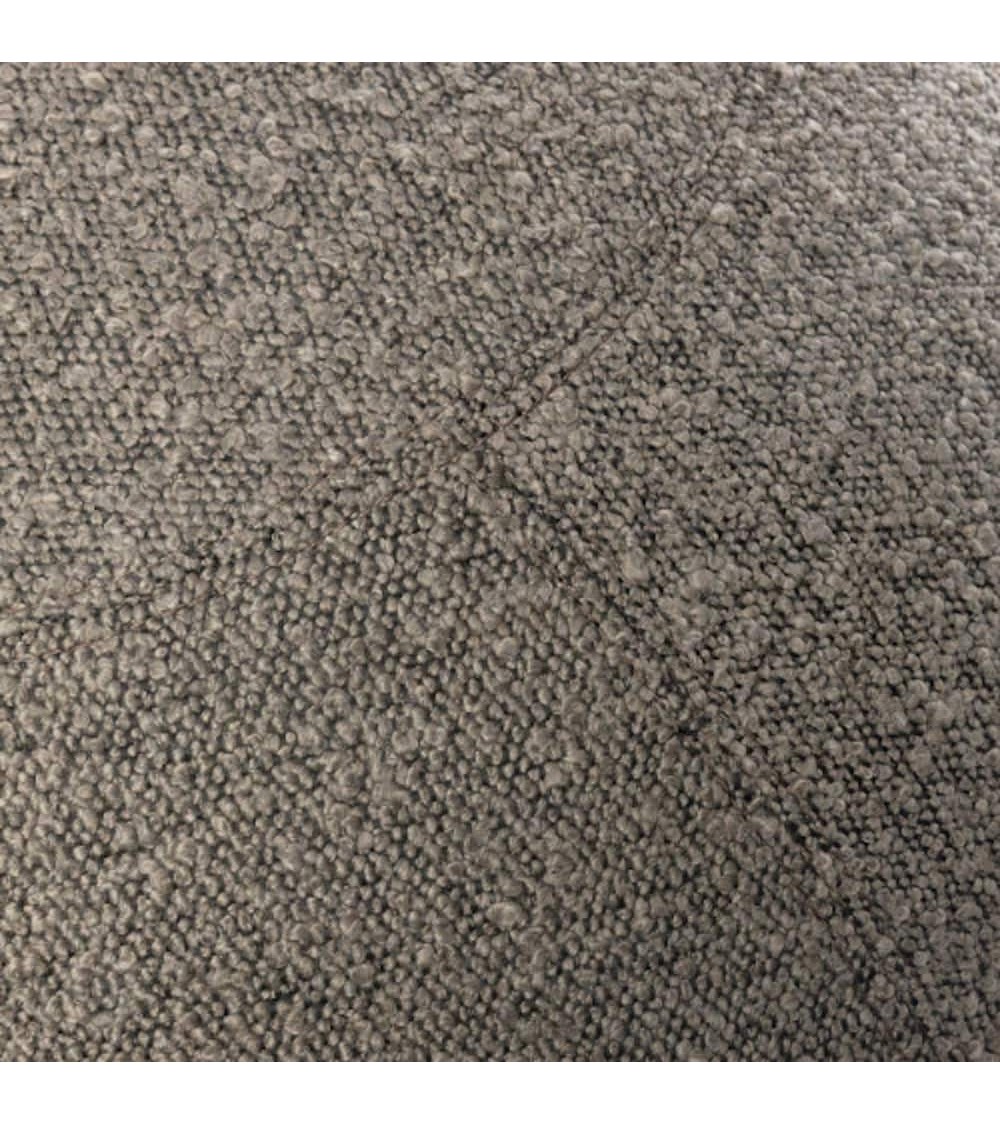 Palla Bloon Bouclette grigio pietra - Sedia ufficio ergonomica Bloon Paris palla da seduta pouf gonfiabile