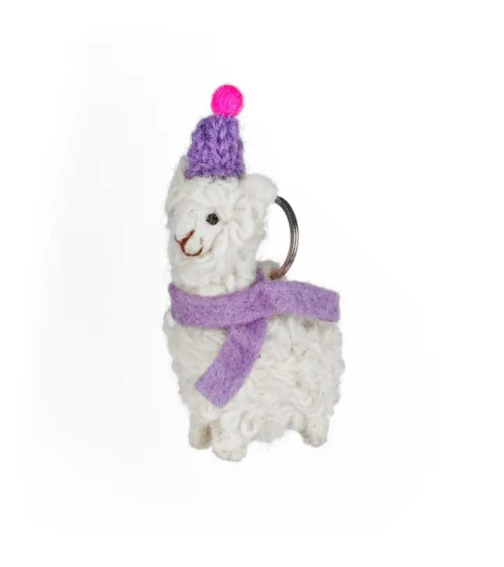 Alpaca - Porte clés original Felt so good idée cadeau original suisse