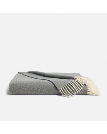 Plaid HERRINGBONE XL Grigio Vintage - Coperta per divano, Copriletto Bronte by Moon plaid per divano in lana coperta morbida ...