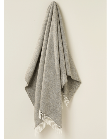 Plaid HERRINGBONE XL Grigio Vintage - Coperta per divano, Copriletto Bronte by Moon plaid per divano in lana coperta morbida ...
