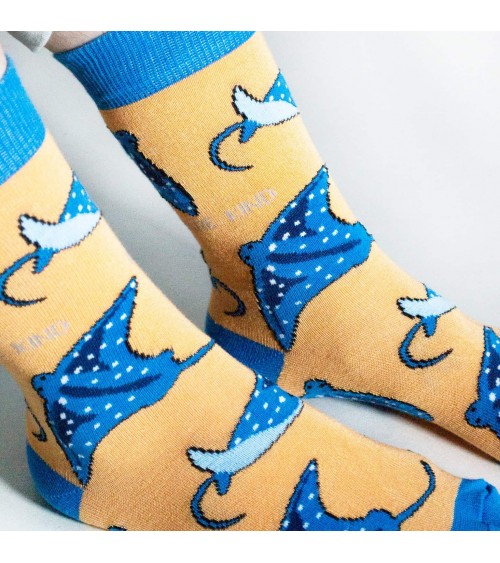 Save the rays - Bamboo Socks Bare Kind funny crazy cute cool best pop socks for women men
