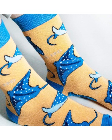 Save the rays - Bamboo Socks Bare Kind funny crazy cute cool best pop socks for women men