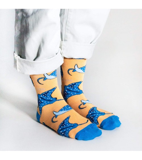 Save the rays - Bamboo Socks Bare Kind funny crazy cute cool best pop socks for women men