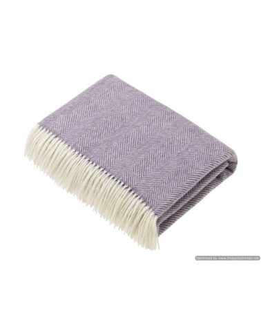Plaid HERRINGBONE XL Lavanda - Coperta per divano, Copriletto Bronte by Moon plaid per divano in lana coperta morbida letto m...