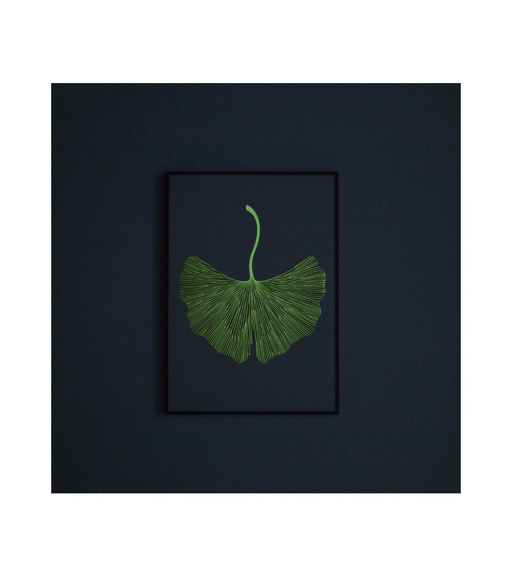 SOULeaf Ginkgo - Poster ilsangisang online bestellen shop store kunstdrucke kaufen wandposter artposter kunstposter cool unique