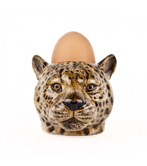 Léopard - Coquetier original en céramique Quail Ceramics oeuf original design