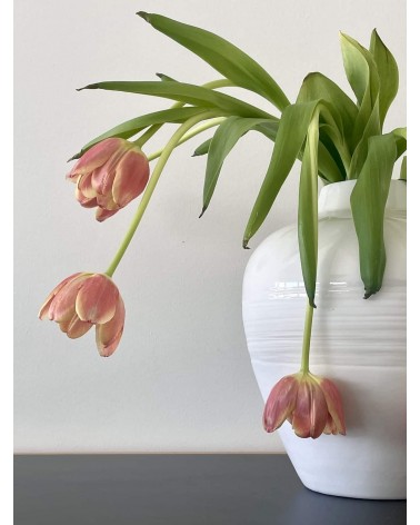Juliette - Porcelain Flower Vase Keramiek van Sophie table flower living room vase kitatori switzerland