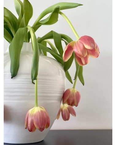 Juliette - Blume Vase aus Porzellan Keramiek van Sophie vasen deko blumenvase blume vase design dekoration spezielle schöne k...