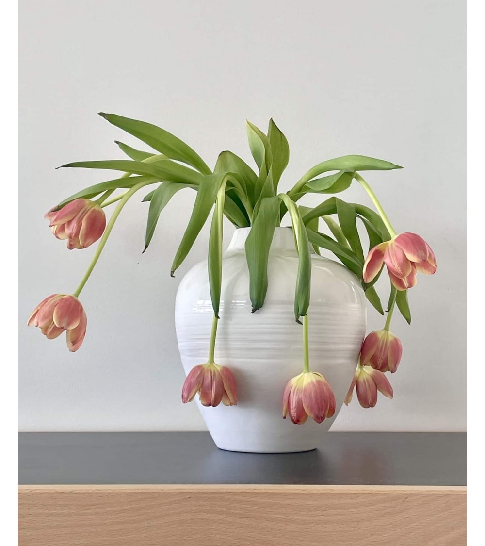 Juliette - Porcelain Flower Vase Keramiek van Sophie table flower living room vase kitatori switzerland