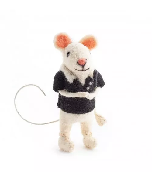 Golfer Maus - Deko Objekt Sew Heart Felt schöne deko schweiz kaufen
