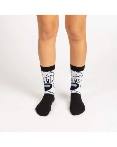 Idefix - Asterix and Obelix black fun socks Label Chaussette funny crazy cute cool best pop socks for women men