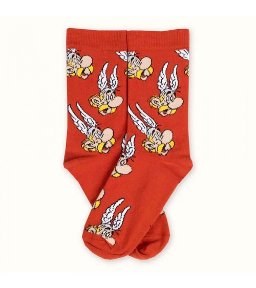 Asterix - Asterix and Obelix fun socks Label Chaussette funny crazy cute cool best pop socks for women men