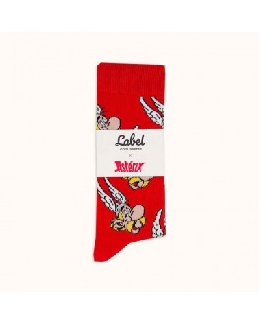 Asterix - Chaussettes Asterix et Obelix Label Chaussette jolies pour femme originales pour homme chausset rigolotes drole Suisse
