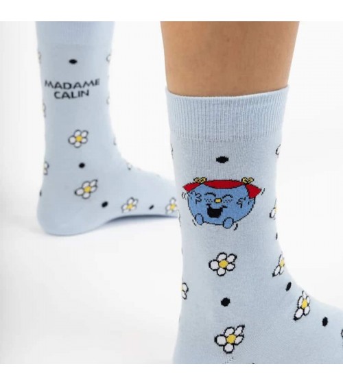 Little Miss Giggles - Mr. Men and Little Miss socks for women Label Chaussette funny crazy cute cool best pop socks for women...
