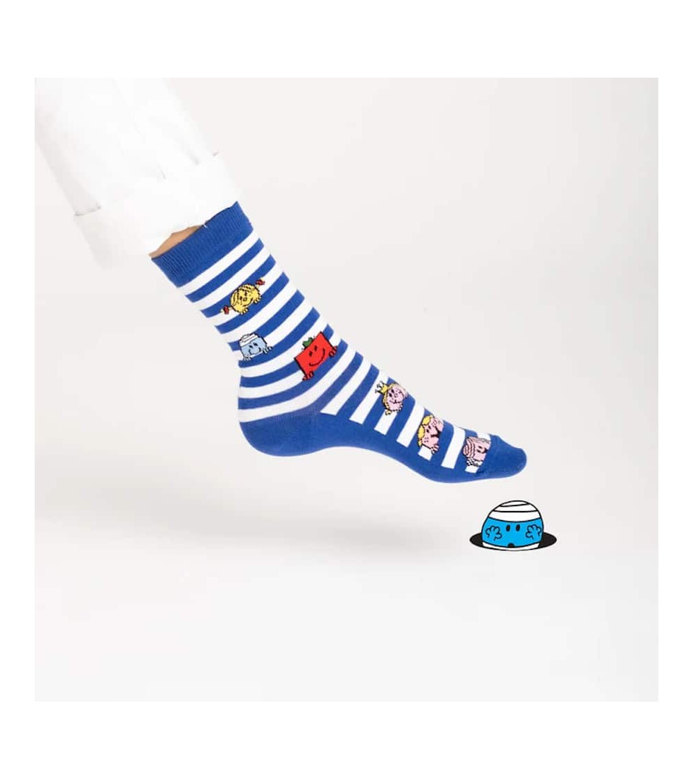 Monsieur Madame - Chaussettes drôles en coton Label Chaussette jolies pour femme originales pour homme chausset rigolotes dro...