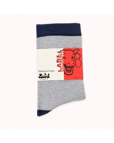 Oh La Vache ! - Calze La vache qui rit - Blu Label Chaussette calze da uomo per donna divertenti simpatici particolari