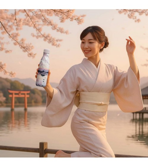 Sunset Lake - Thermos Bootle IZY Bottles best water bottle