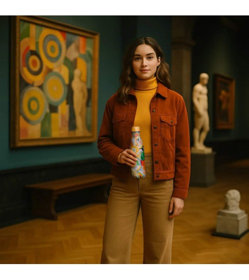 Portuguesa de Robert Delaunay - Gourde Isotherme IZY Bottles gourde sport metal d eau aluminium thé design