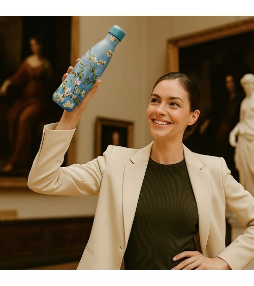 Borraccia termica - Ramo di mandorlo fiorito IZY Bottles borracce termiche