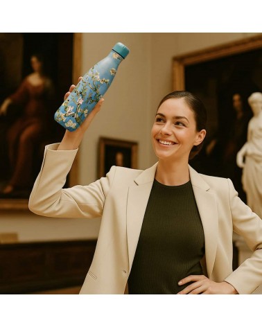 Borraccia termica - Ramo di mandorlo fiorito IZY Bottles borracce termiche