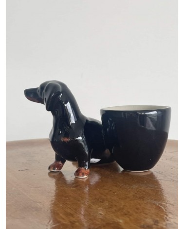 Teckel - Coquetier en céramique Quail Ceramics oeuf original design
