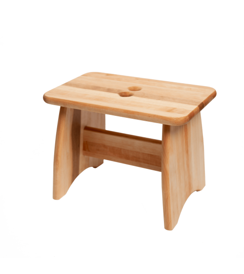 PALLI Aulne Huilé - Petit tabouret en bois, Escabeau, Marche Pied EcoFurn Kitatori suisse