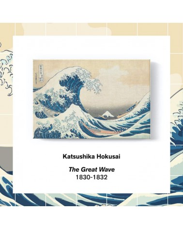 Die große Welle vor Kanagawa - Kunstsocken, Spezielle Socken Sock Affairs socke kuschelsocken für damen lustig herren farbige...