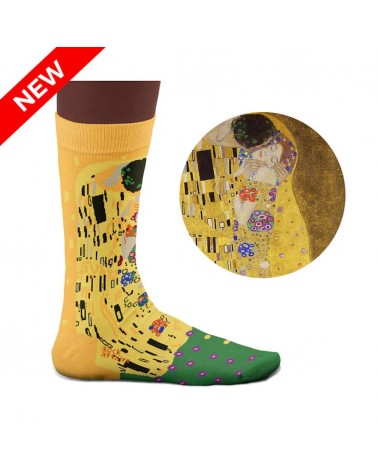 Le Baiser - Chaussettes Gustav Klimt Sock Affairs jolies pour femme originales pour homme chausset rigolotes drole Suisse