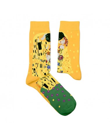 Le Baiser - Chaussettes Gustav Klimt Sock Affairs jolies pour femme originales pour homme chausset rigolotes drole Suisse