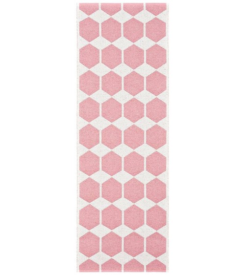 Vinyl Rug - ANNA Pink Brita Sweden cool vinyl rugs runner for kitchen washable outdoor rugs